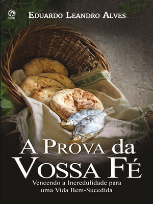 cover image of A Prova da Vossa Fé (Livro de Apoio Jovens)